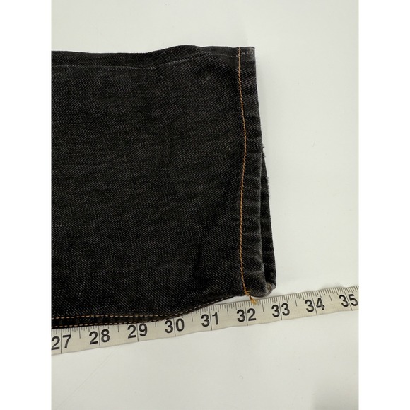 Diesel Jeans Mens 34x32 (Fits 36x29) Faded Black Denim Safado Regular Straight - Picture 8 of 8